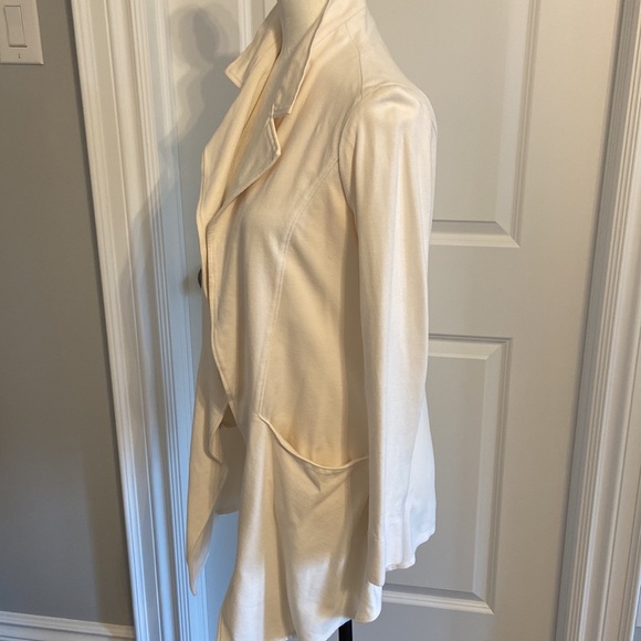 Beautiful Tracy Moore By Freda’s Ivory OpenFront Jacket. Size XS-Small - Picture 7 of 10
